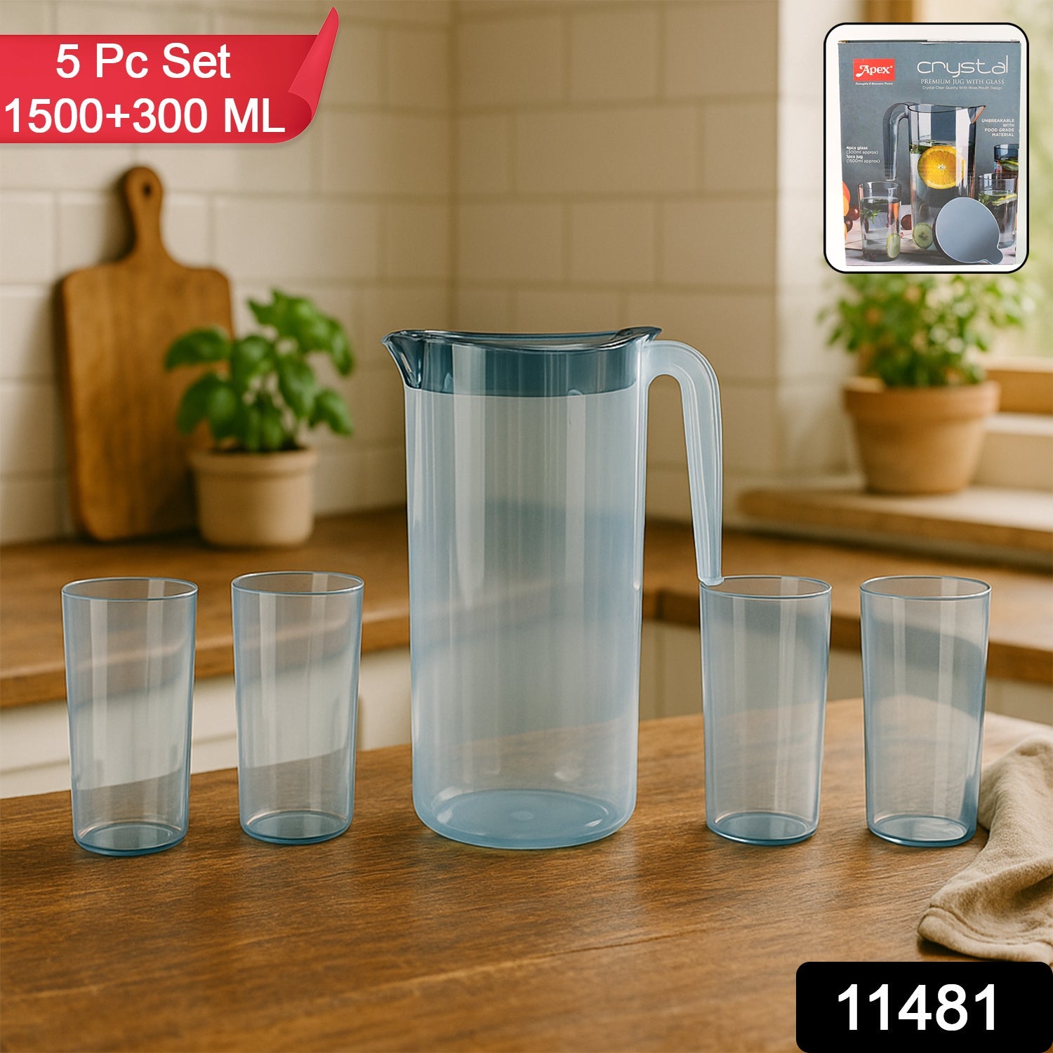 Crystal Premium Jug Set