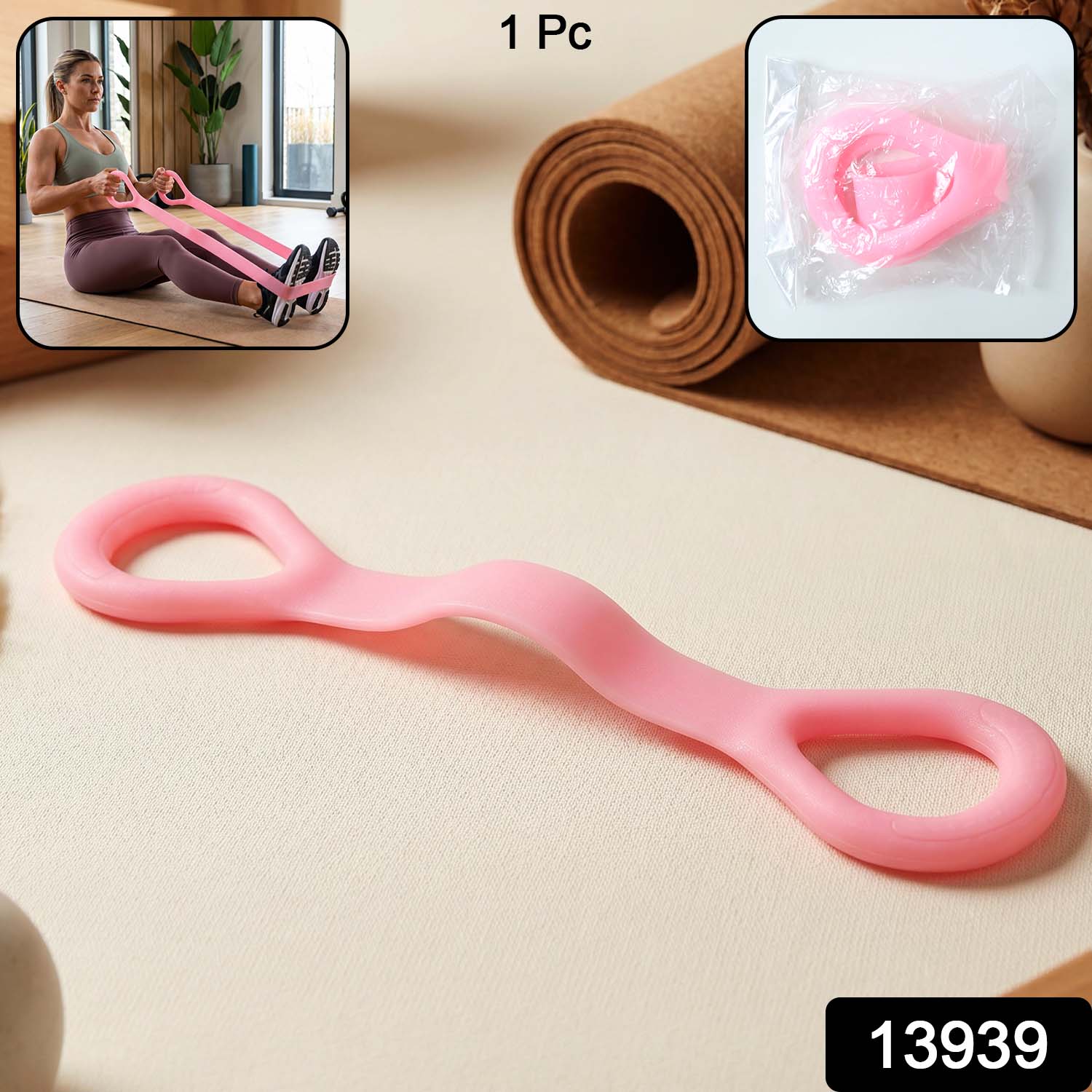 Silicone Yoga Resistance Band