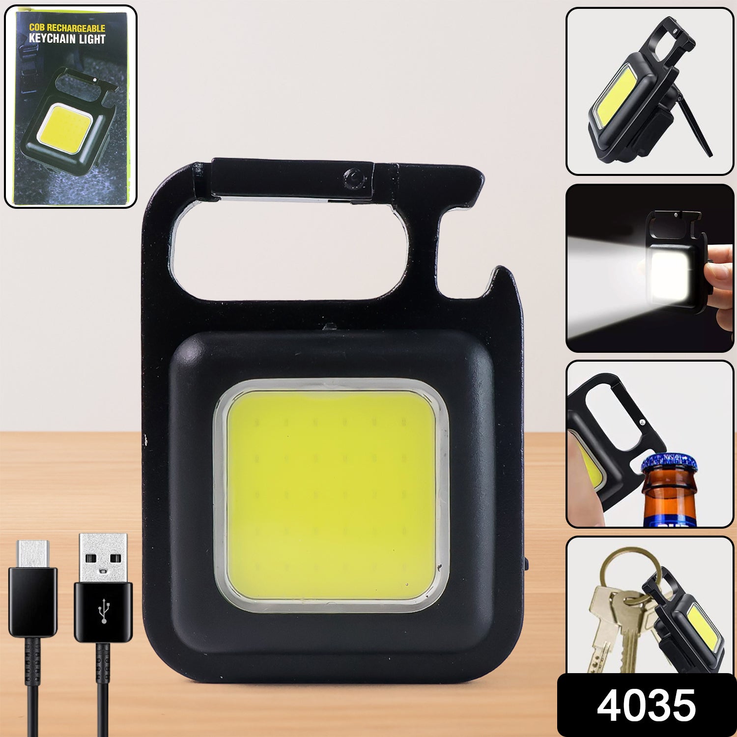 Pocket Keychain Flashlight