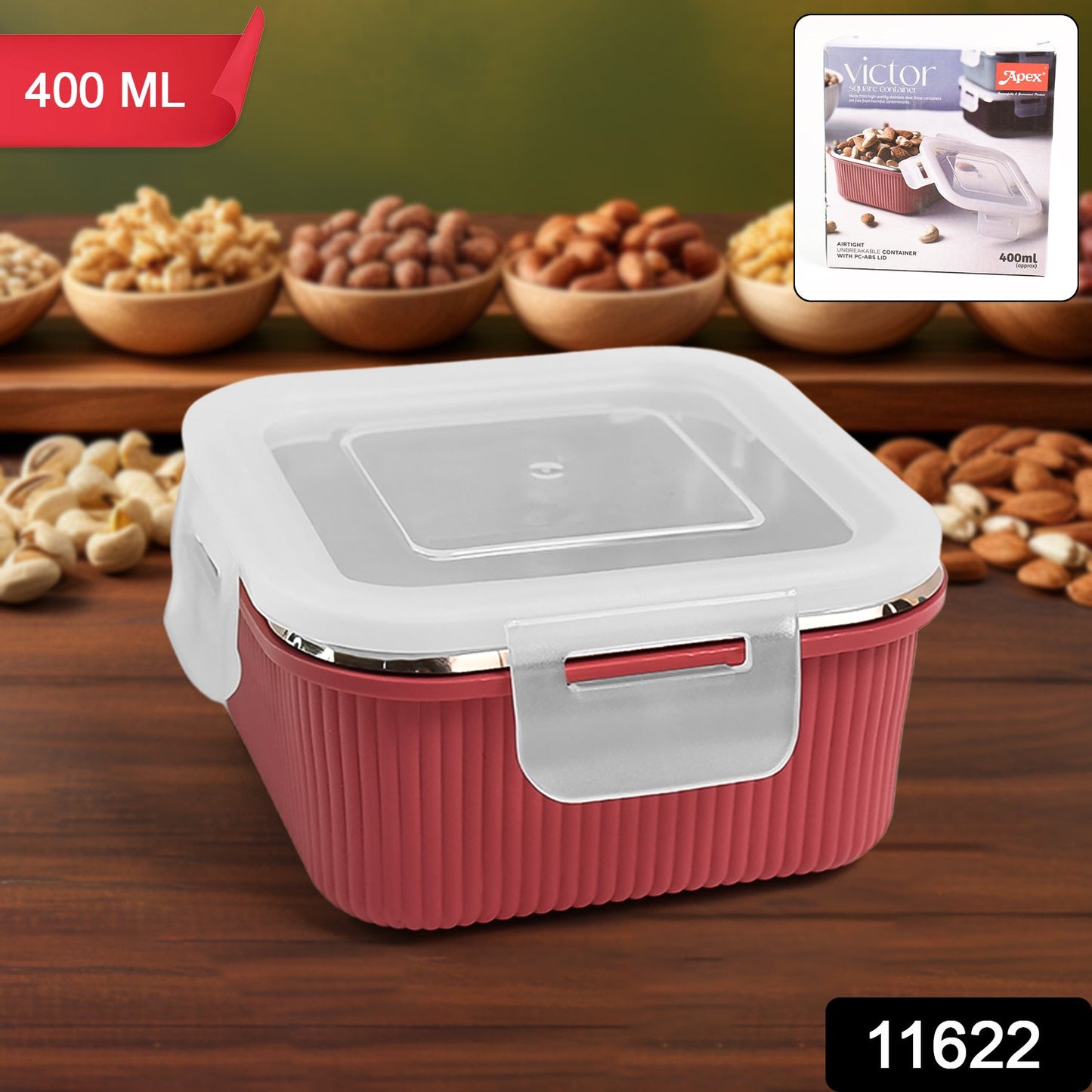 Victor Square Food Box
