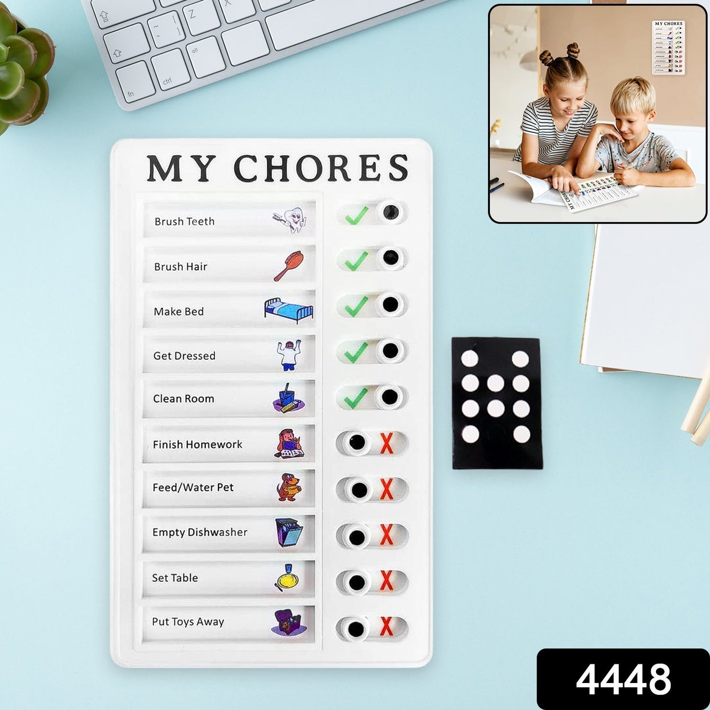 Portable Chore Board