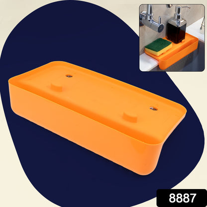 Space-Saving Sink Drainer Shelf