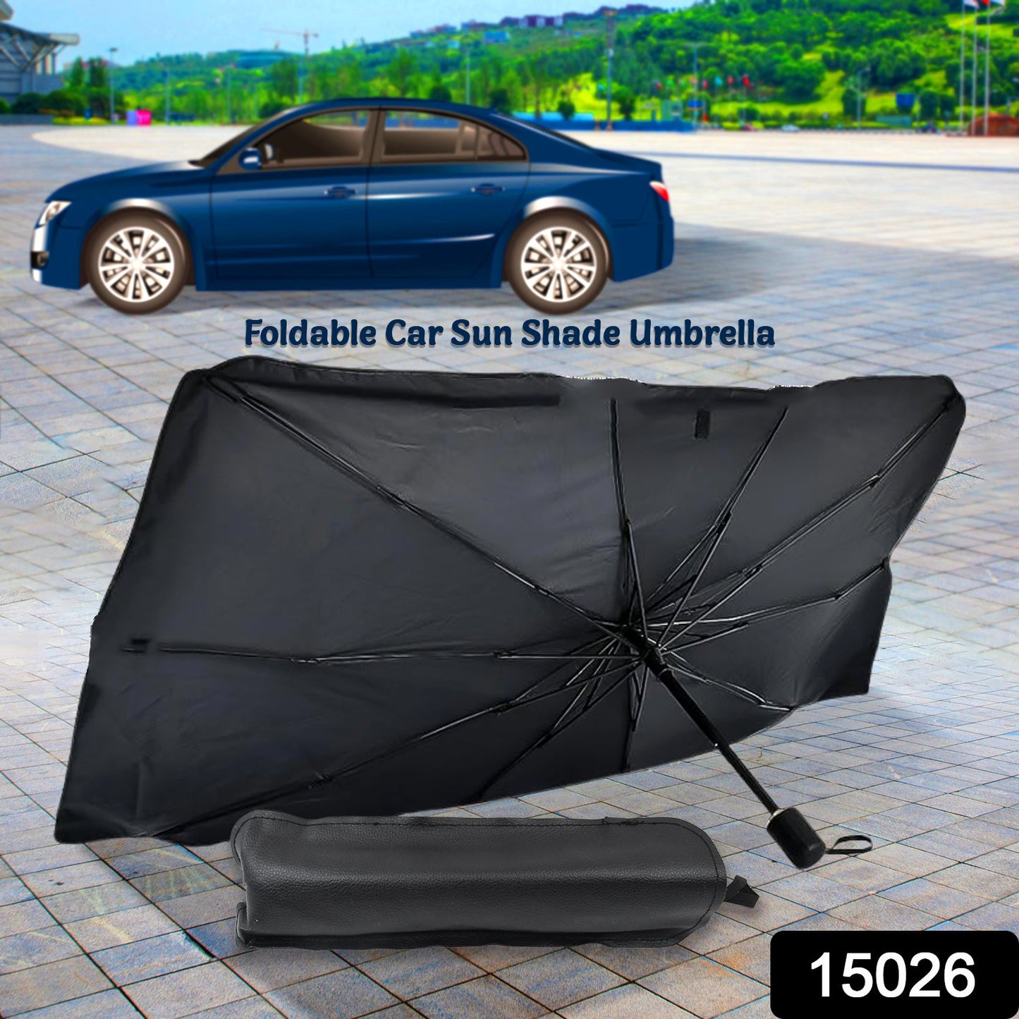 Windshield Umbrella Sunshade