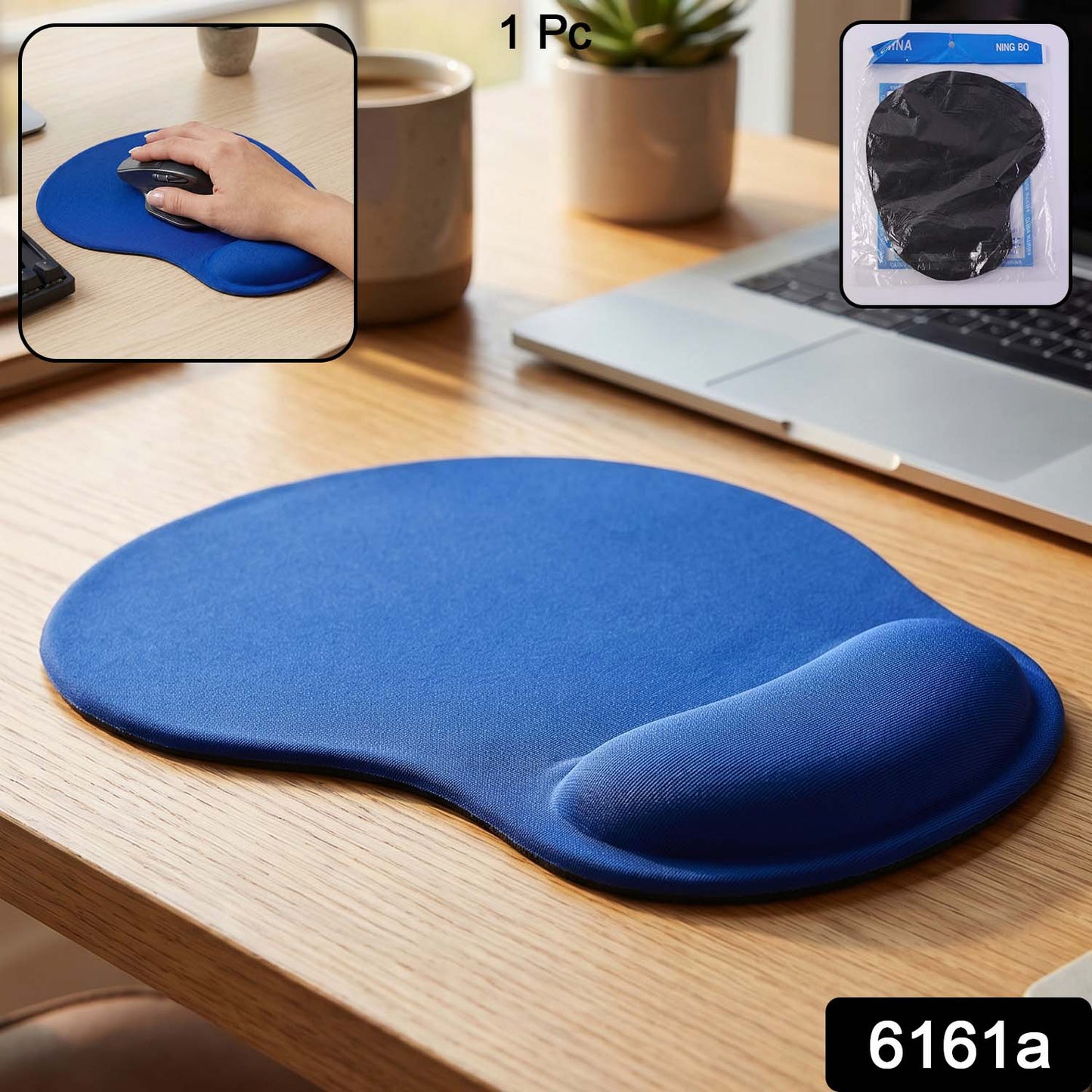 Ergonomic Wrist Support Mouse Pad for Computers