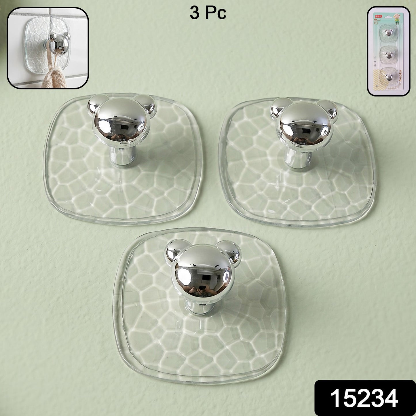 Damage-Free Adhesive Hooks