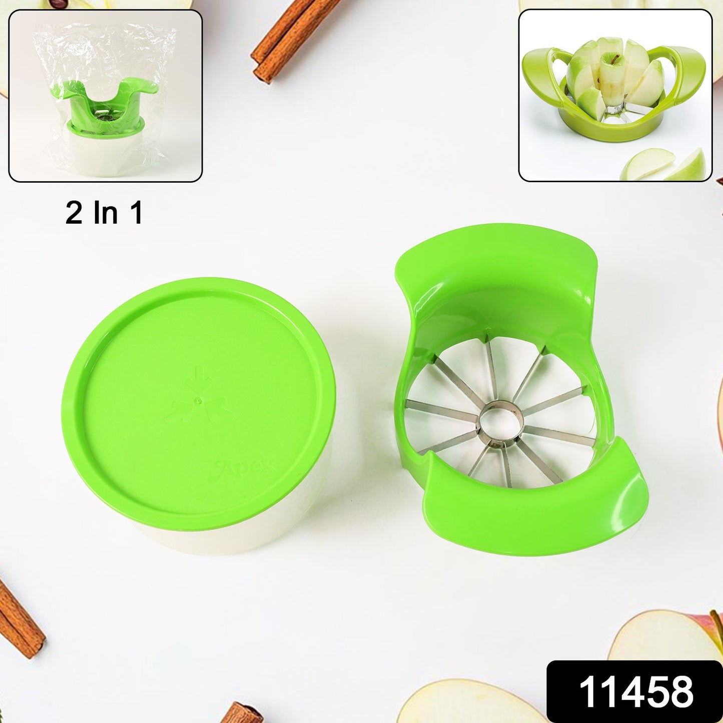 Apple Cutter with Container