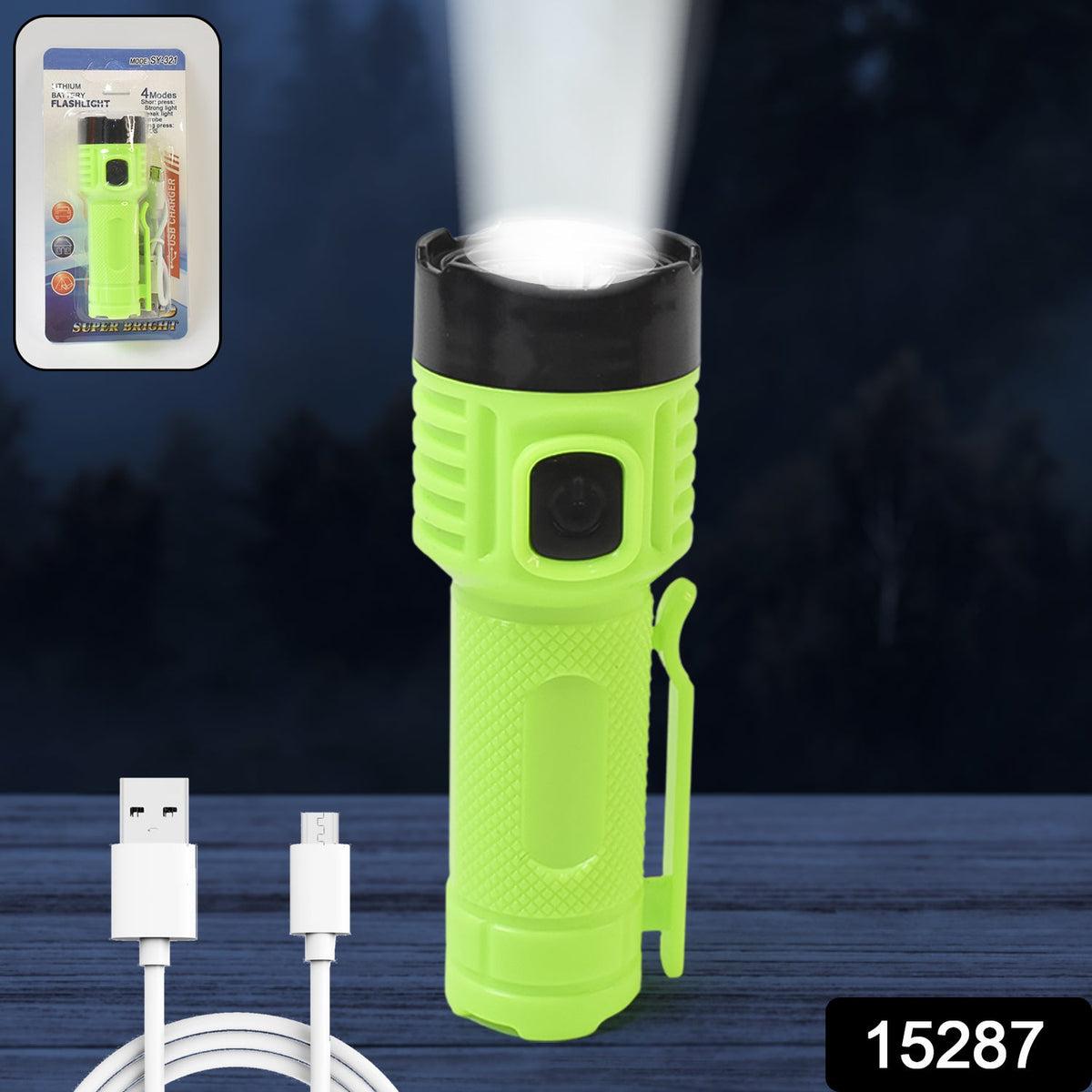 4-Mode LED Torch