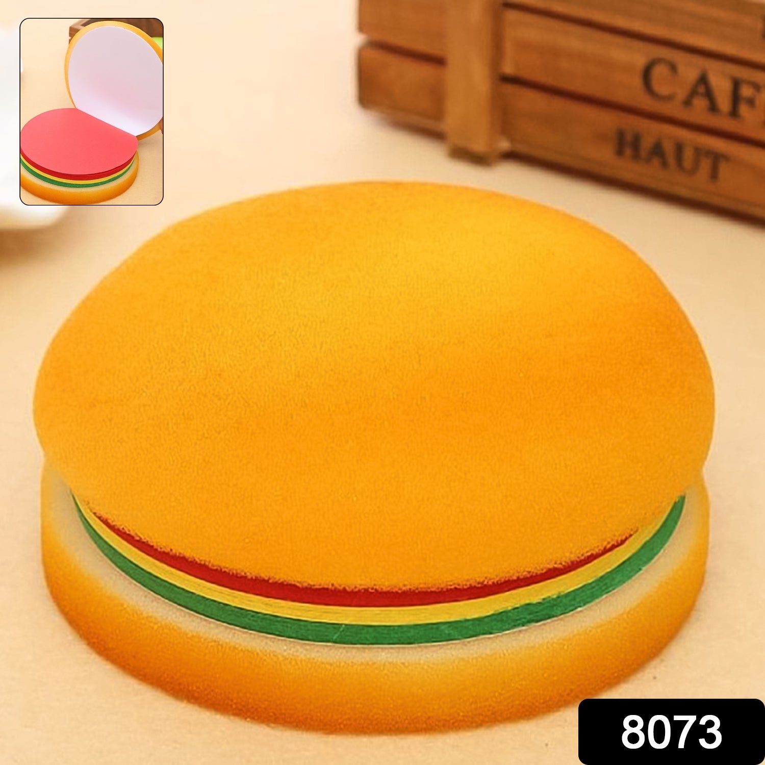 Burger Shaped Notepad