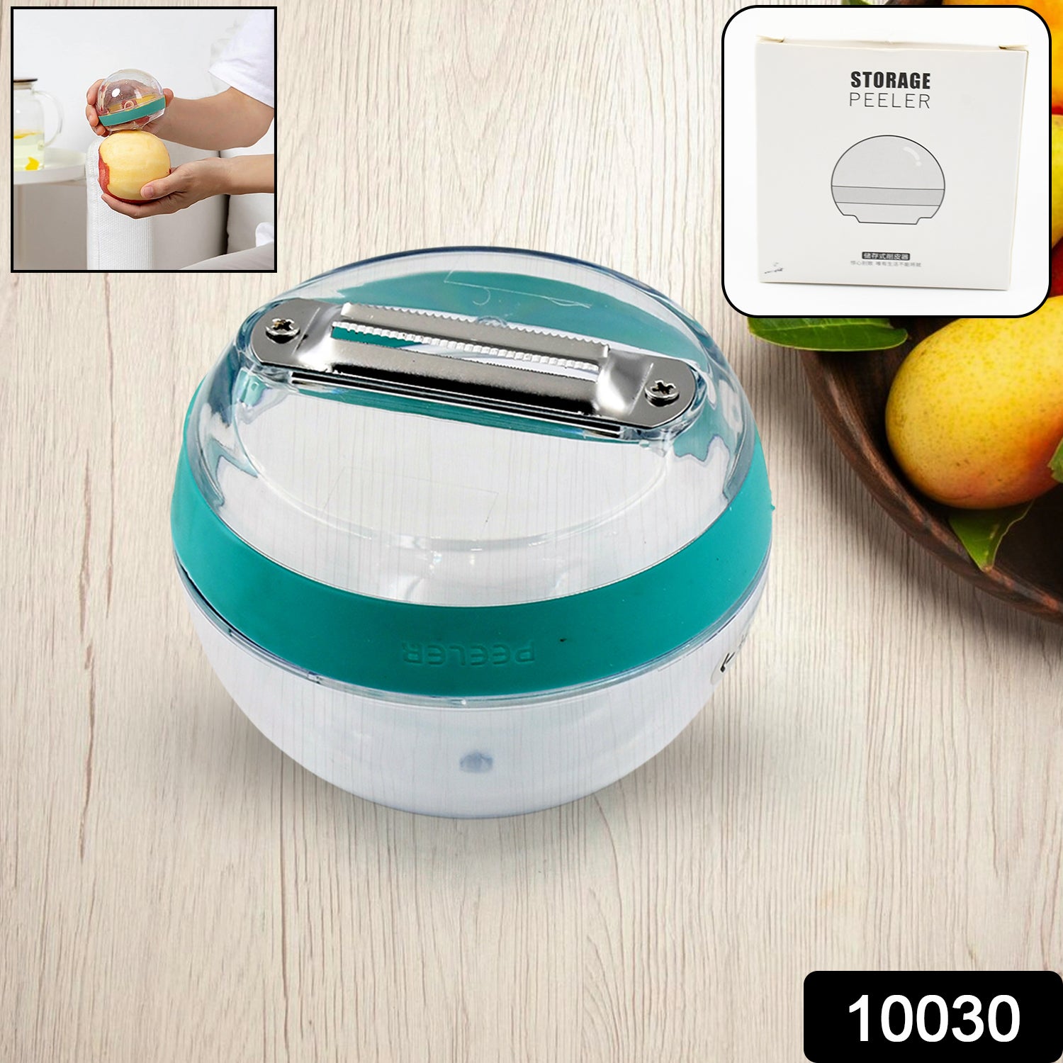 Round Peeler Container