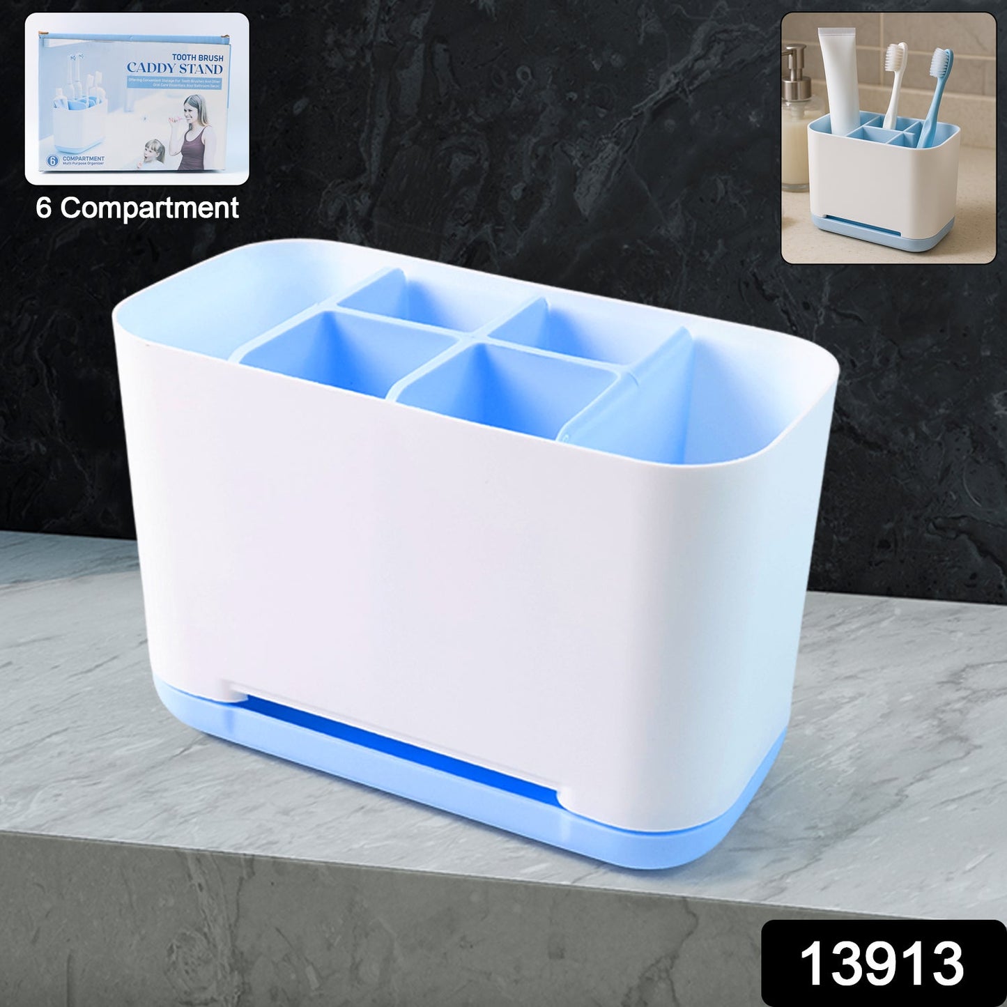 6 Compartment Multi Purpose Organizer