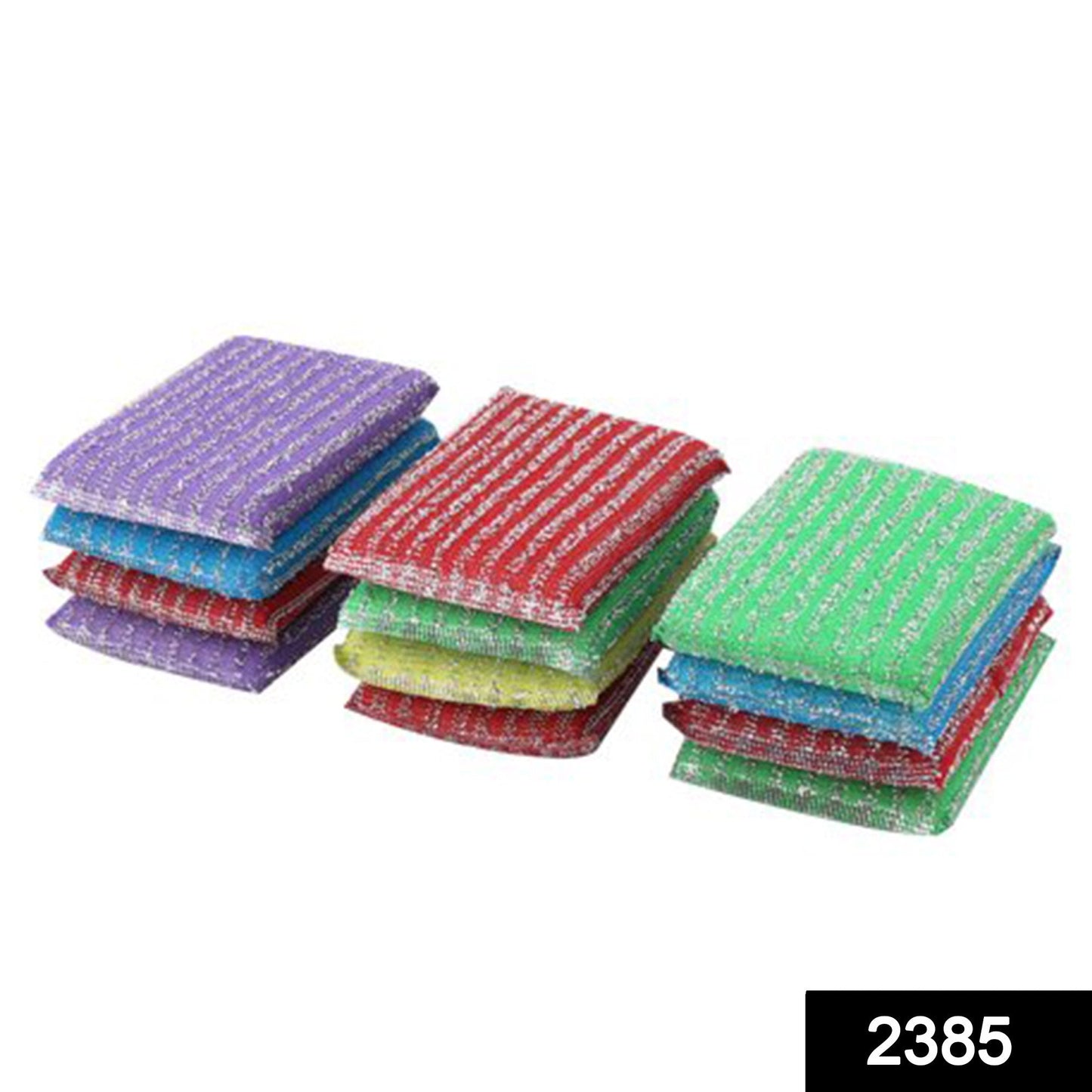 Square papad roaster, stack of multicolor square roasters with textured surface