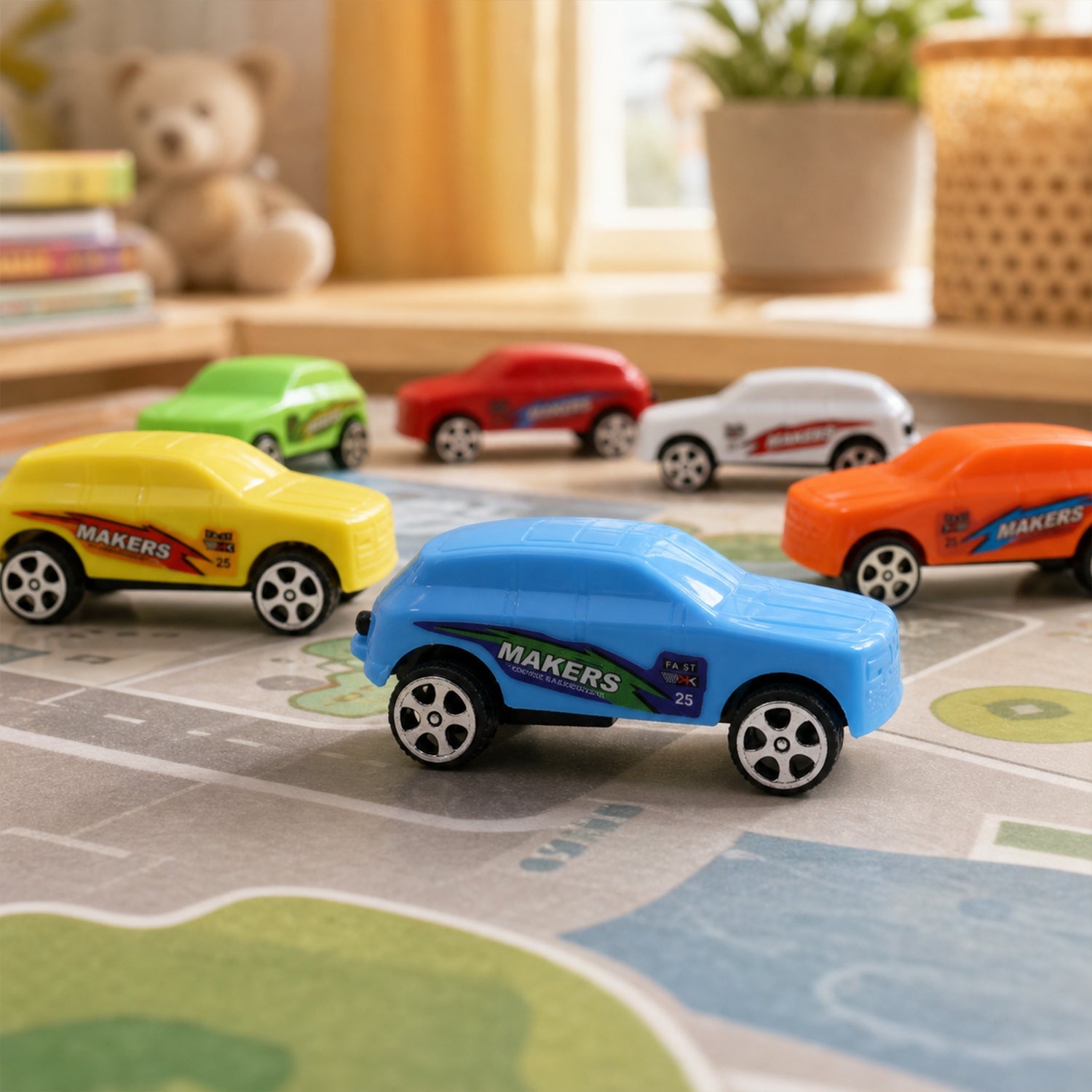 Super City Racer Toy – 12 Pcs