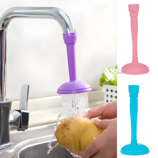 Purple water-saving faucet regulator aerator with spray stream and base